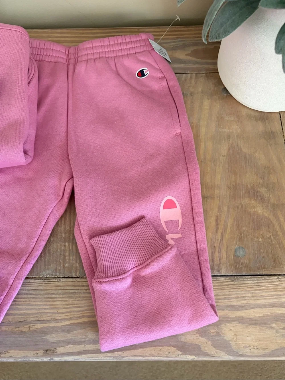 Champion Pink Girls' Sweatshirt & Joggers Set 💗🆕